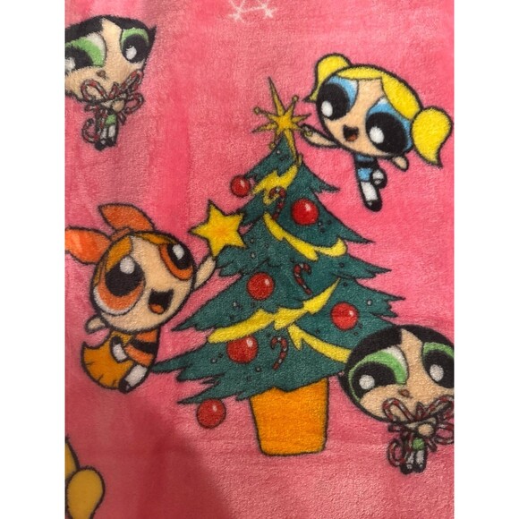 Powerpuff Girls Christmas Blanket - Picture 5 of 5
